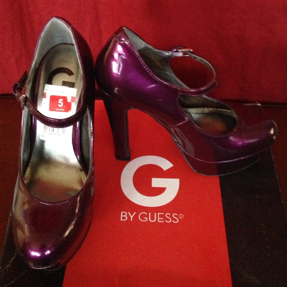 Purple Guess Mary Jane